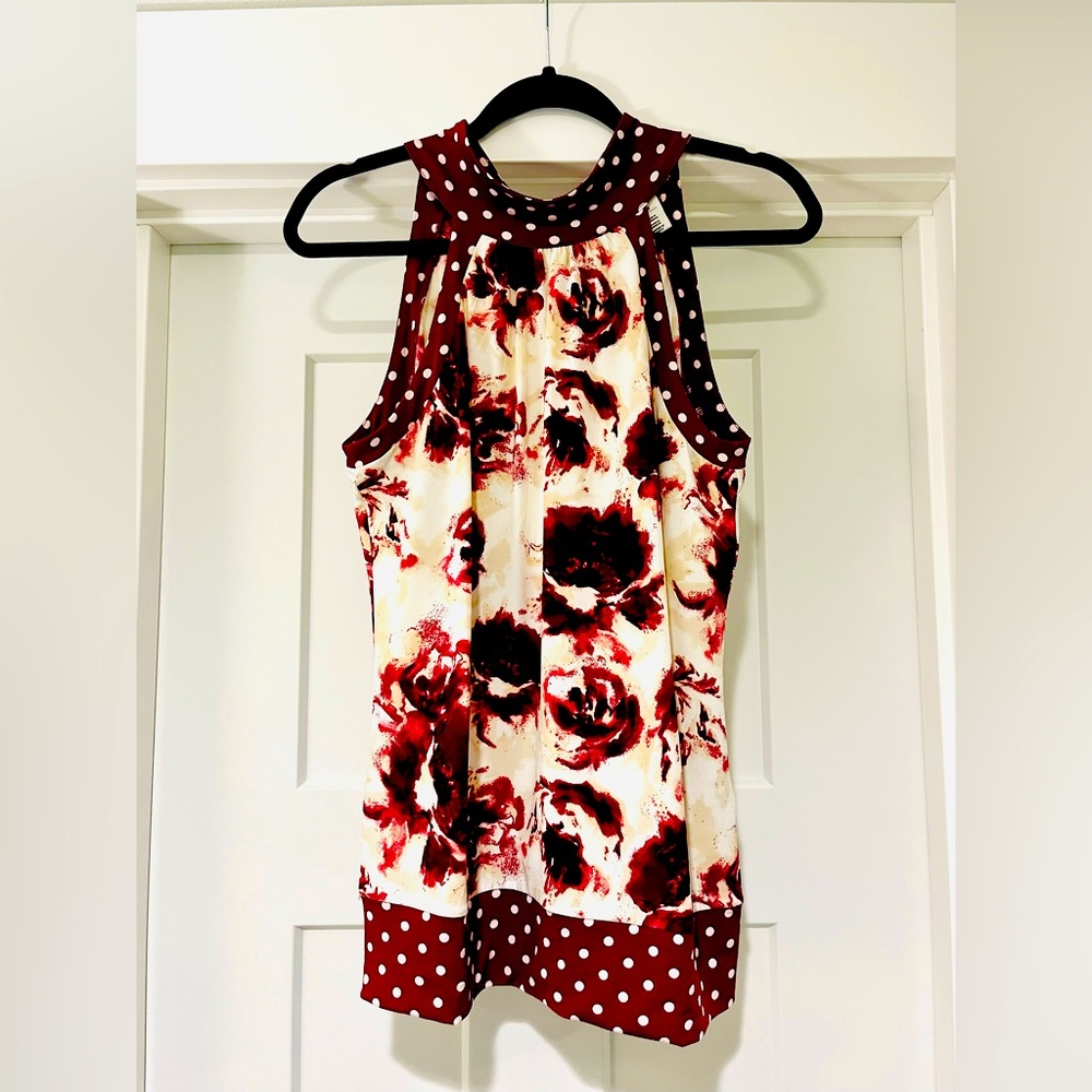 NWT. White House Black Market halter top. Size Medium.